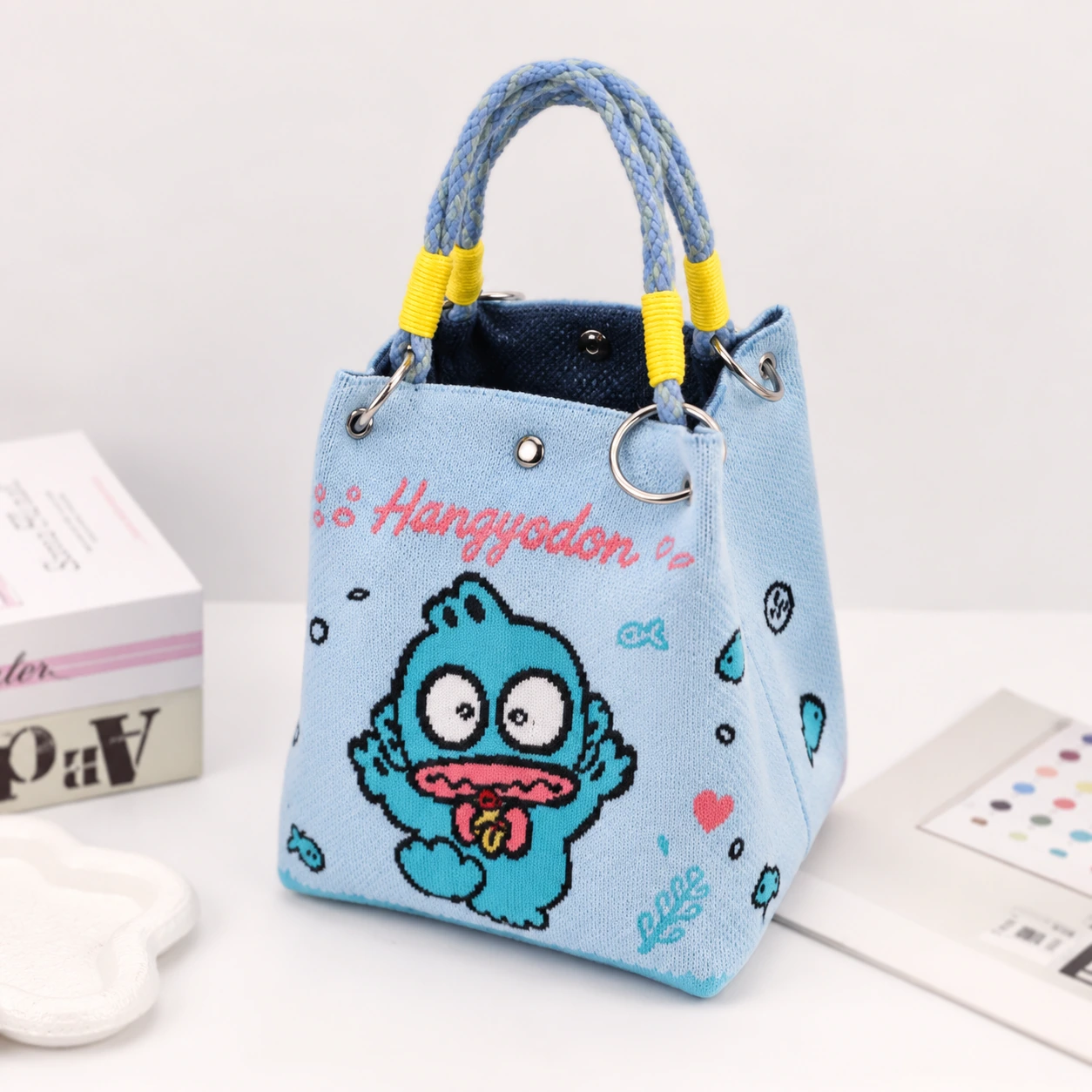 Blue Playful Fish — AI-enhanced product image