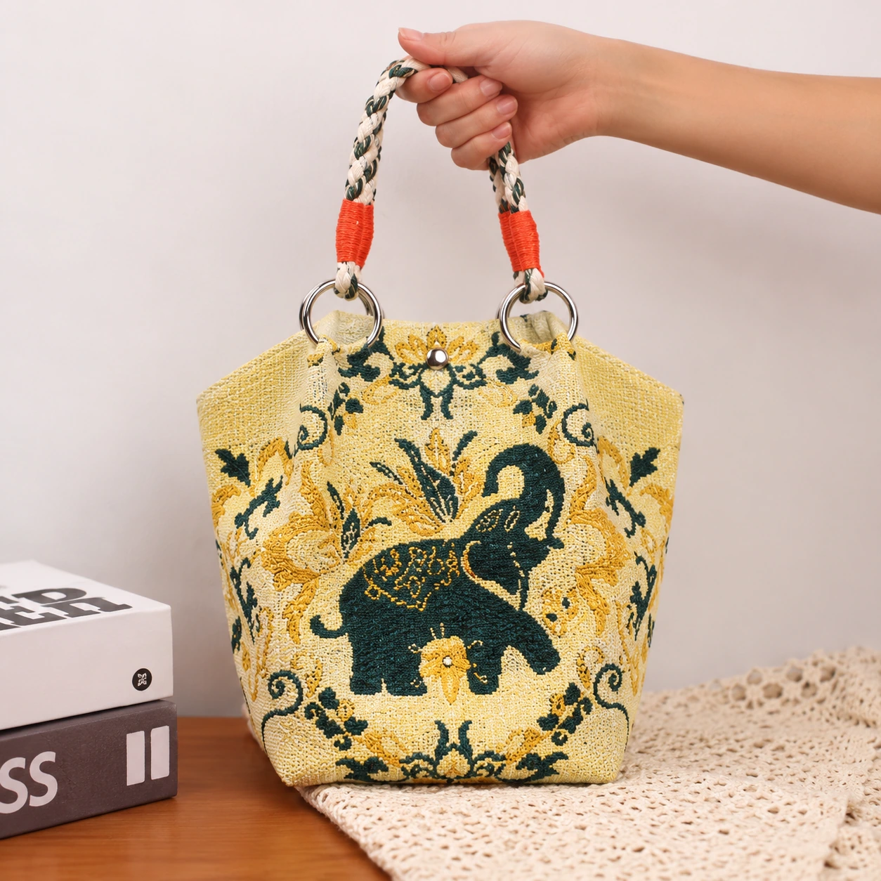 Golden Elephant — AI-enhanced product image