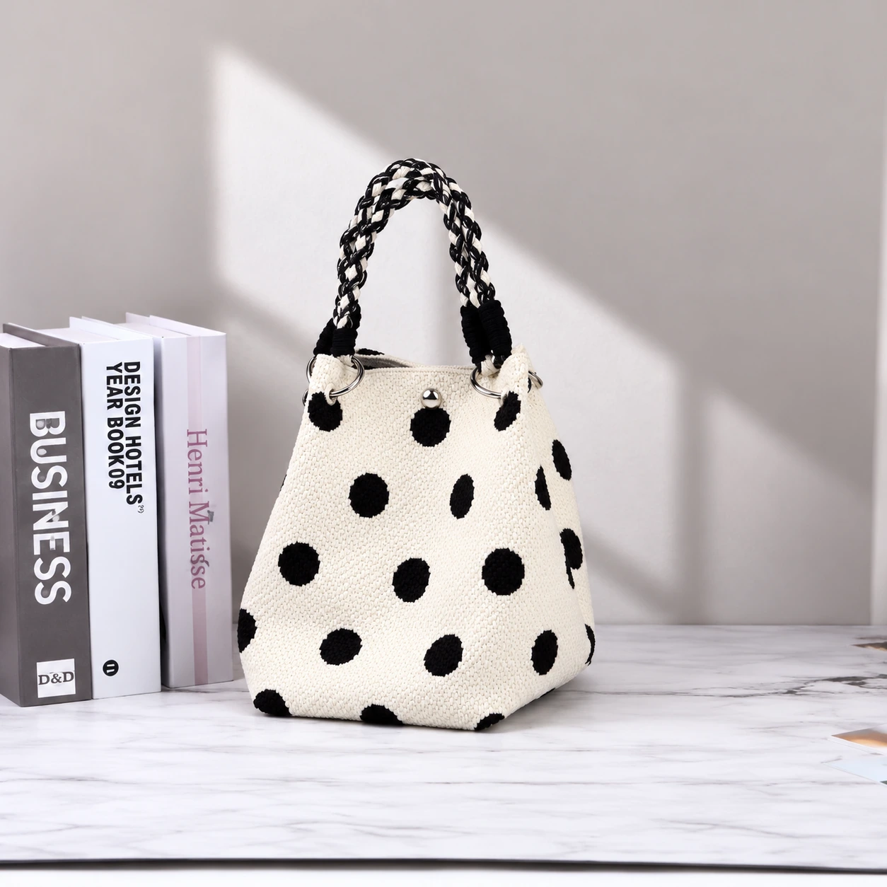 Ivory Polka — AI-enhanced product image
