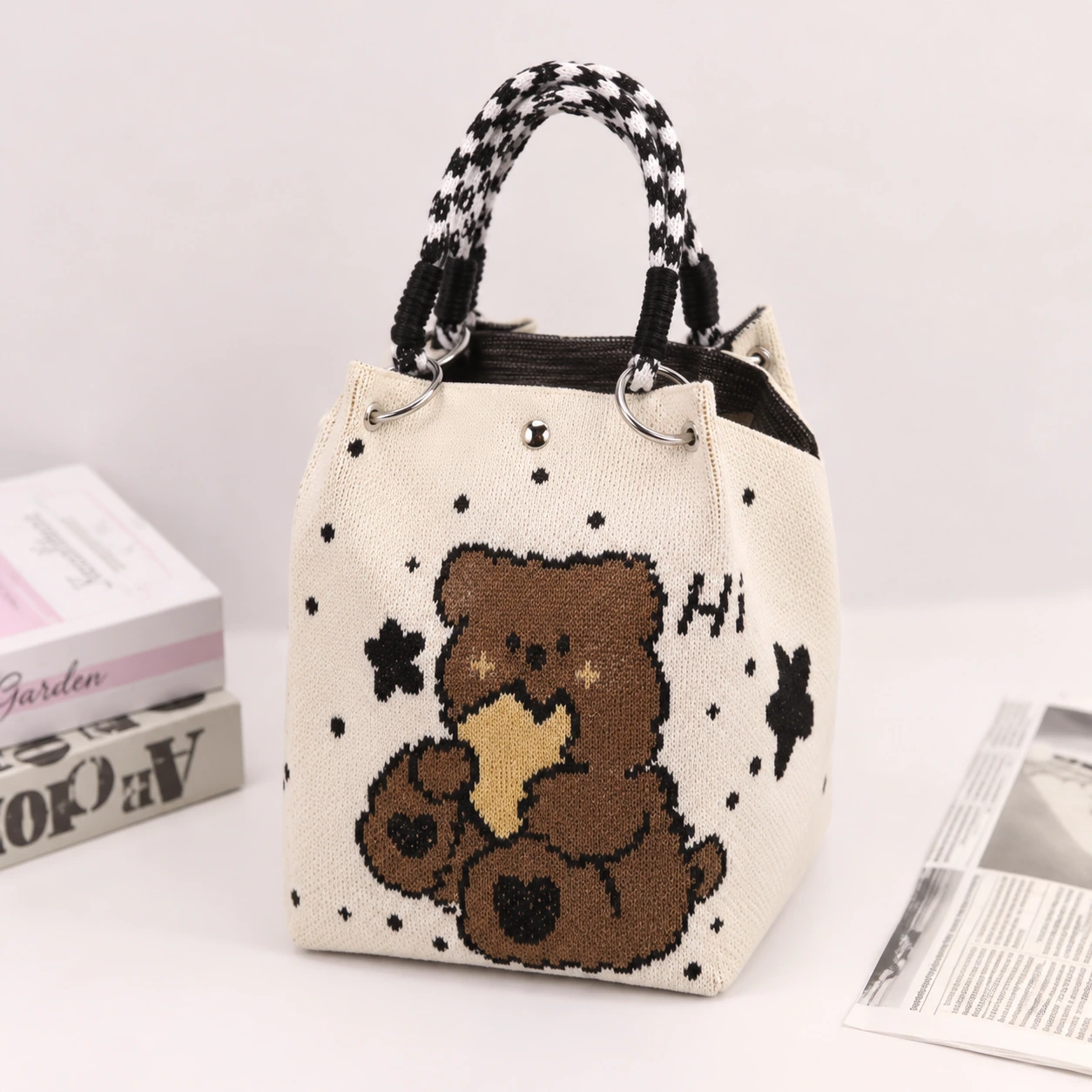 Ivory Teddy — AI-enhanced product image