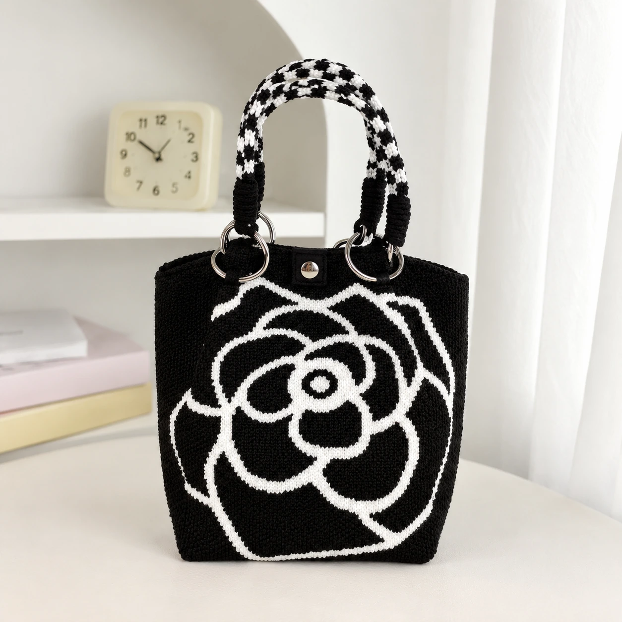 Noir Bloom — AI-enhanced product image