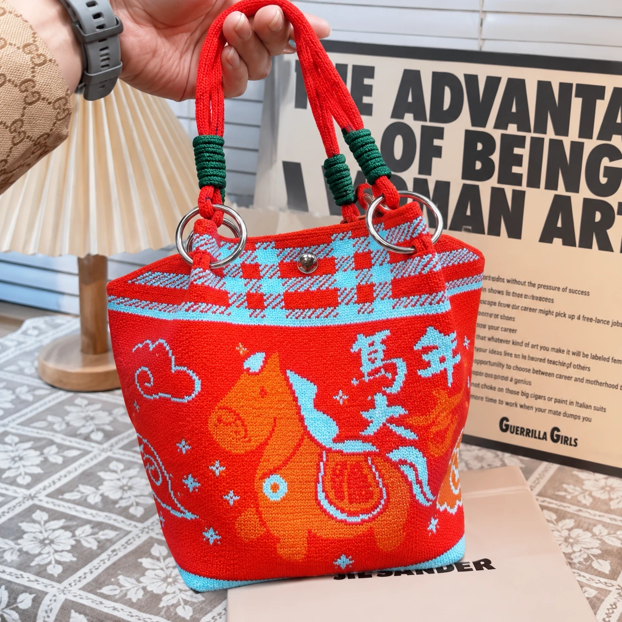 Orange Koi — AI-enhanced product image