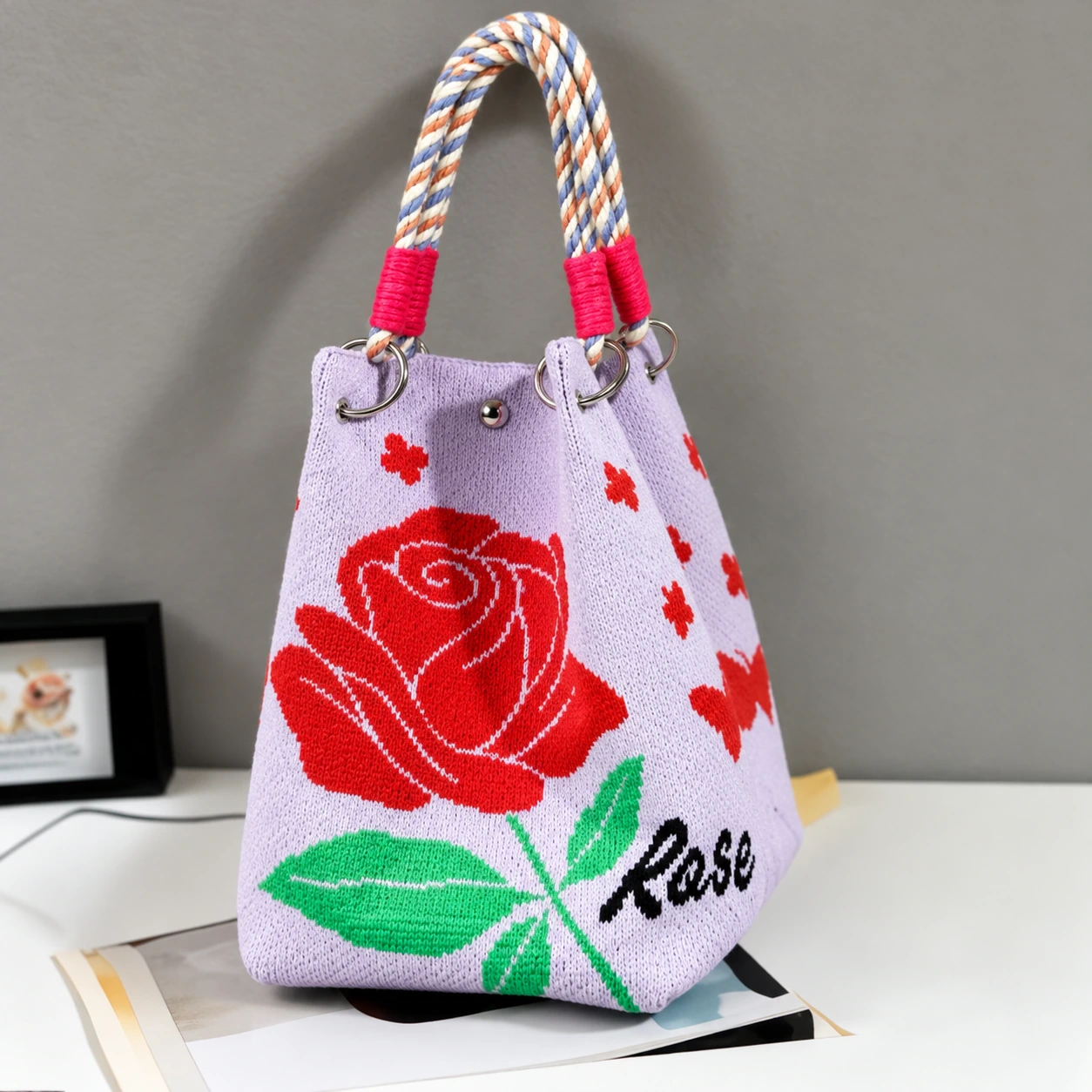 Red Rose — AI-enhanced product image