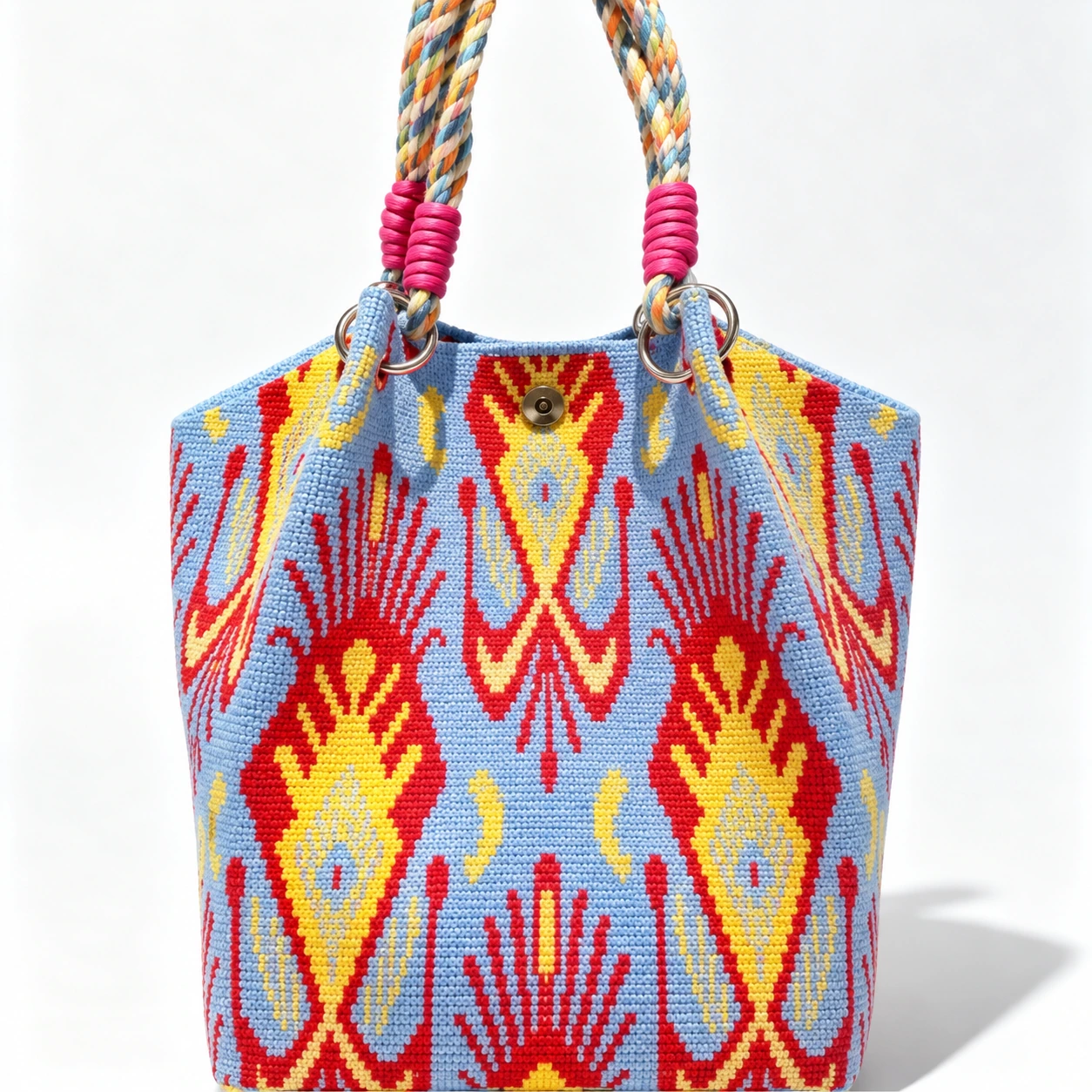 Sunrise Ikat — AI-enhanced product image